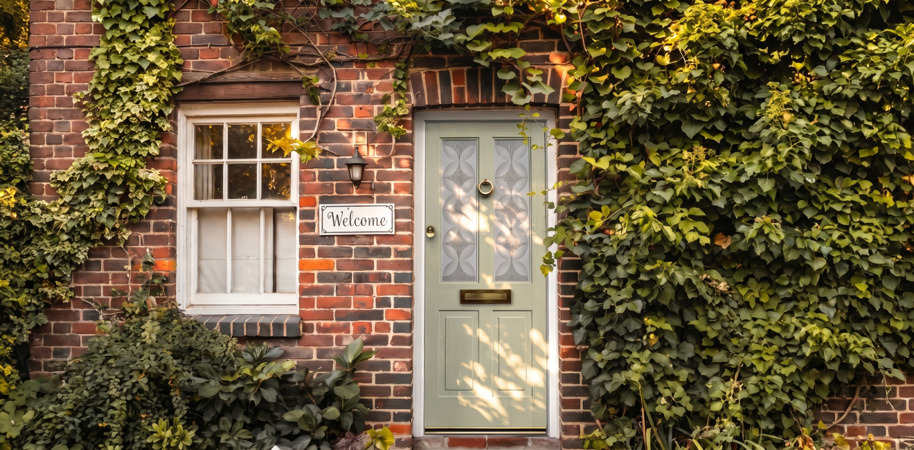 Byron Front Door Pebble Grey