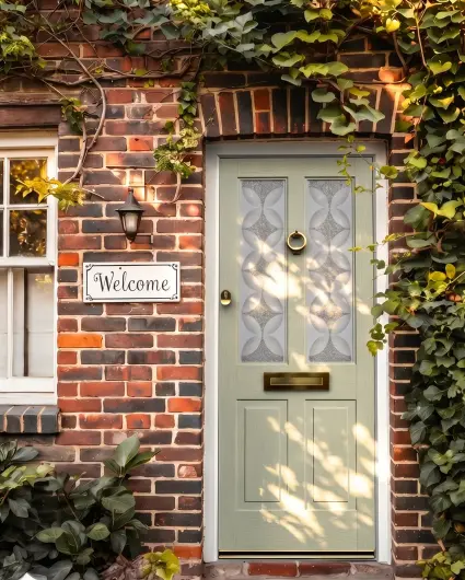 Byron Front Door Pebble Grey