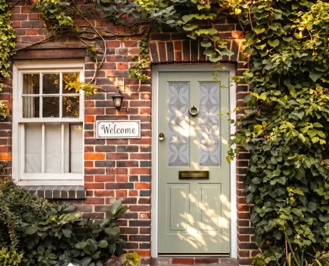 Byron Front Door Pebble Grey