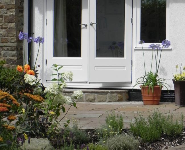 White French Doors