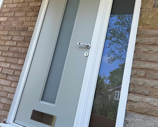 Anthracite Grey Dune Vision Misted Glass