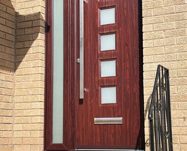 Rosewood Manhattan Misted Glass