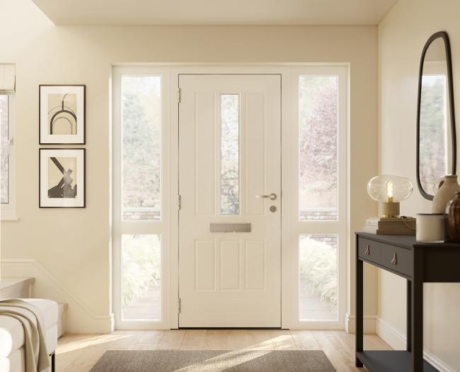 White Warwick Clear Glass