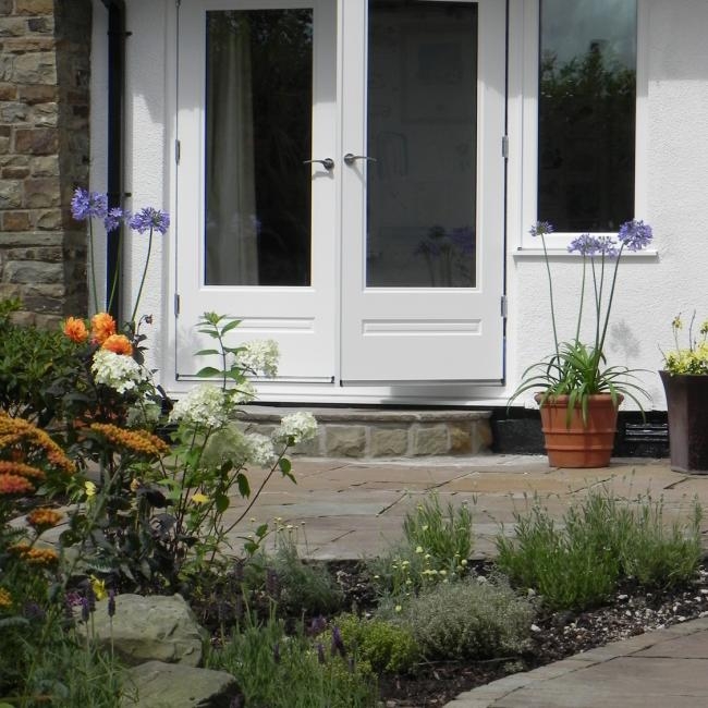White French Doors