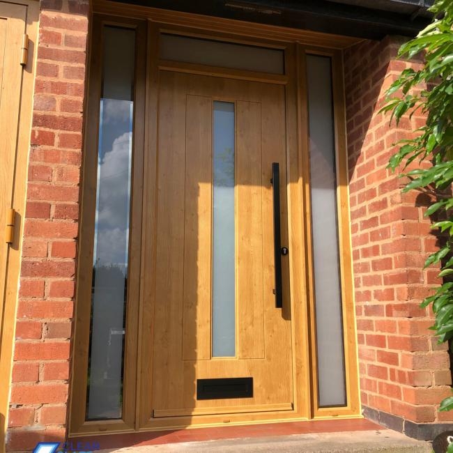 Irish Oak Hudson Misted Glass