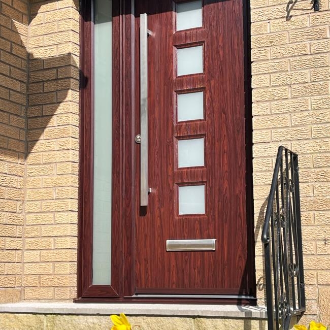 Rosewood Manhattan Misted Glass