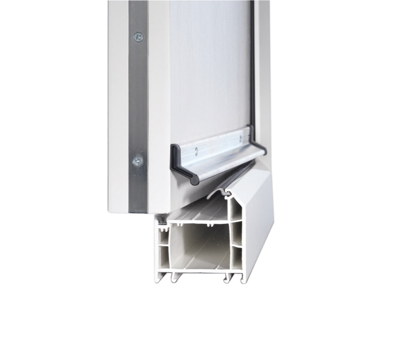 Full PVC U Threshold