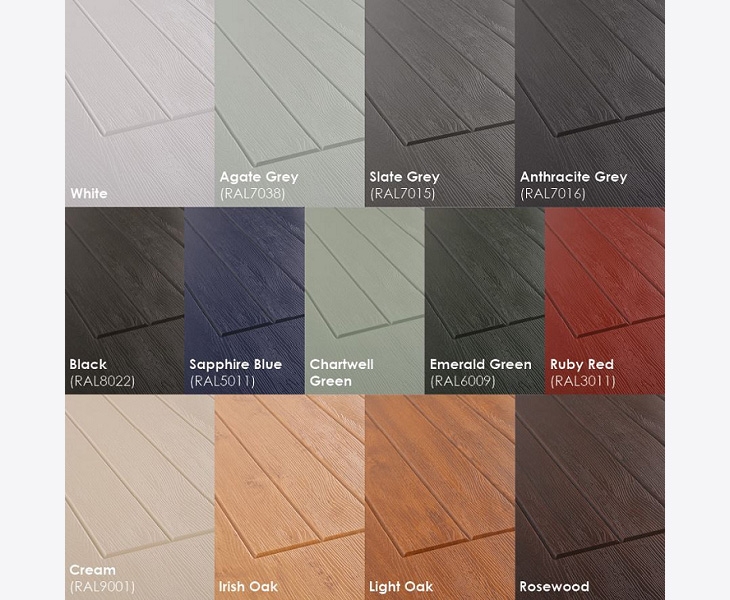rockdoor ral colours