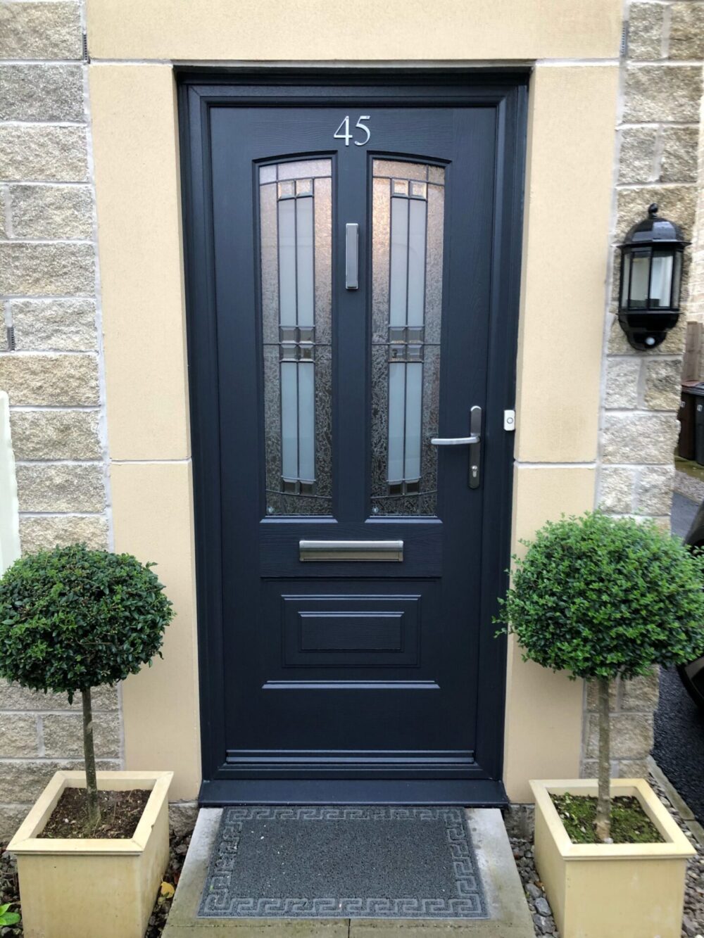 Anthracite Grey Illinois Empire Rockdoor Composite Door