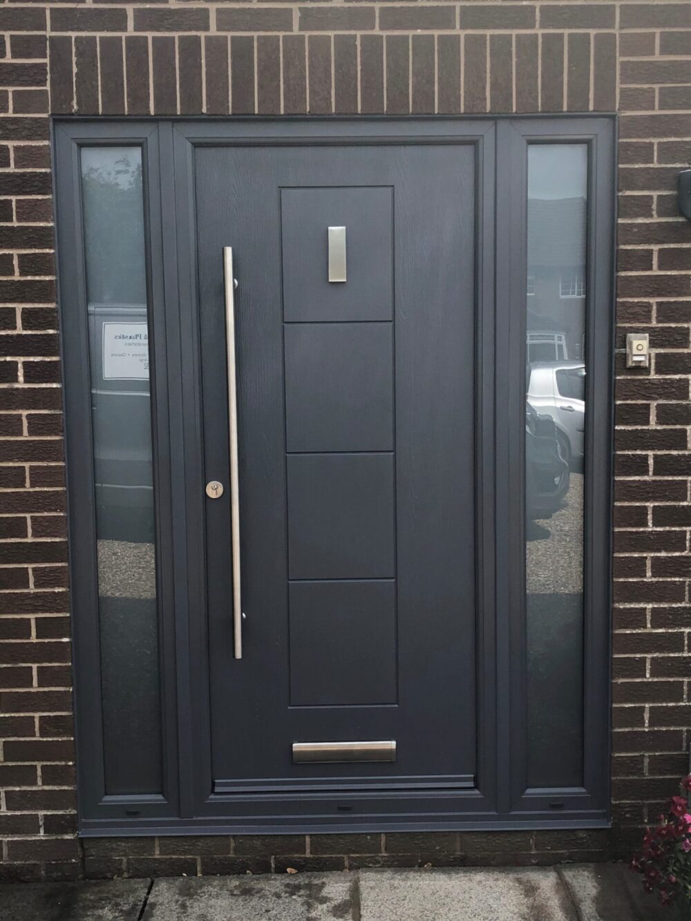 Anthracite Grey Dakota Rockdoor Composite Door