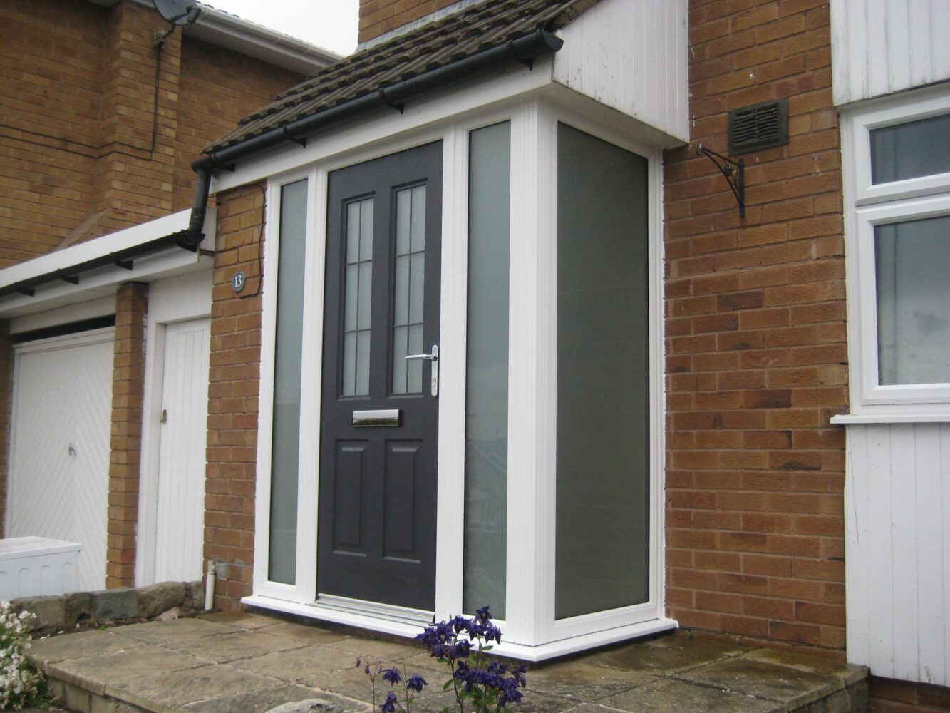Black Jacobean Rockdoor Composite Door