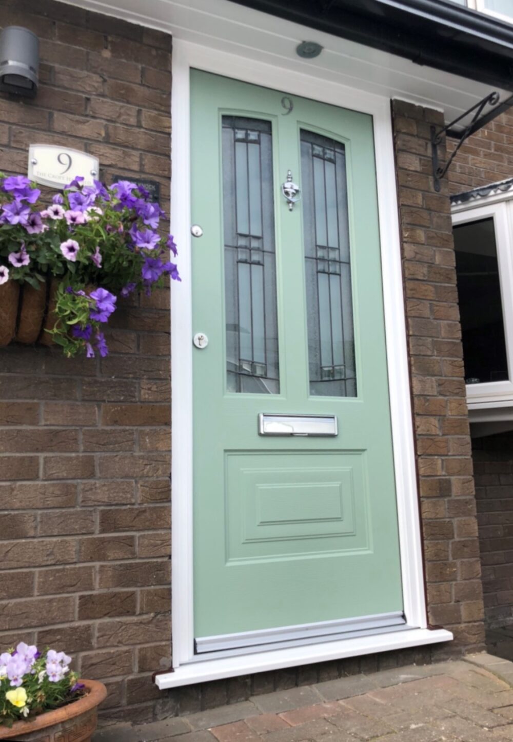 Chartwell Green Illinois Rockdoor Composite Door