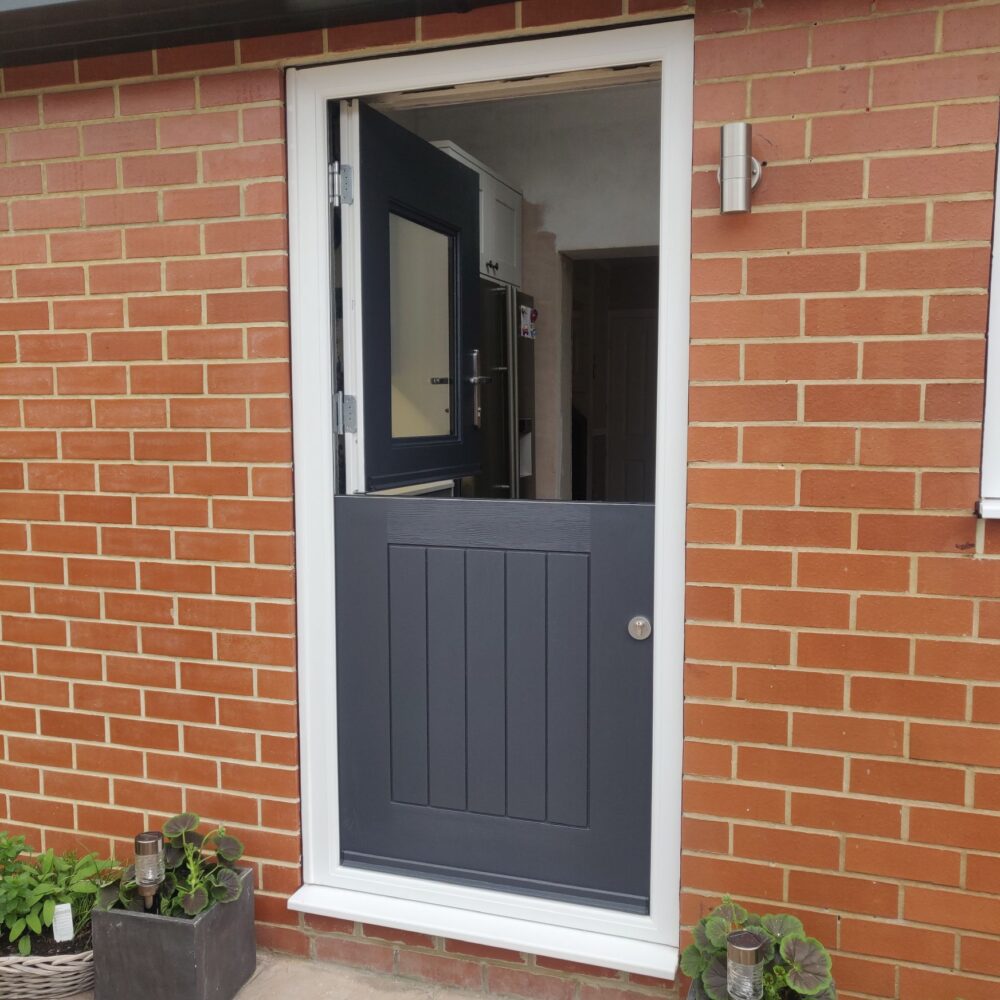 Stable View Light Rockdoor Composite Door