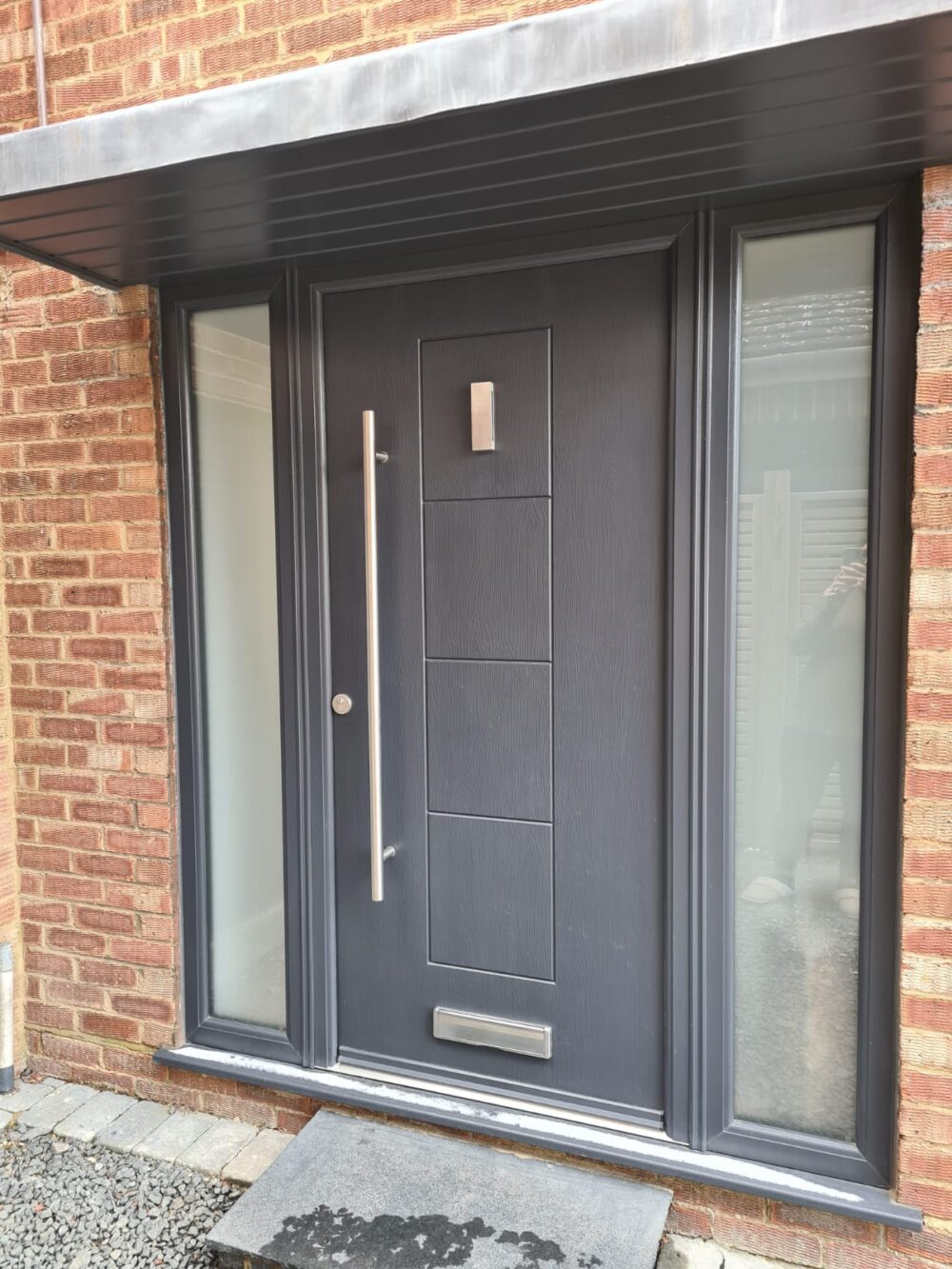 Anthracite Grey Dakota Rockdoor Composite Door
