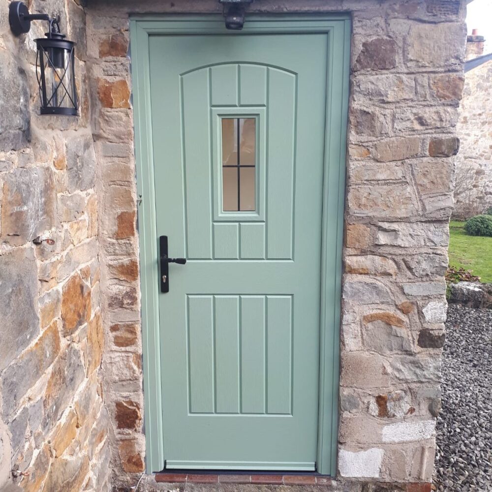 Chartwell Green English Cottage Rockdoor Composite Door