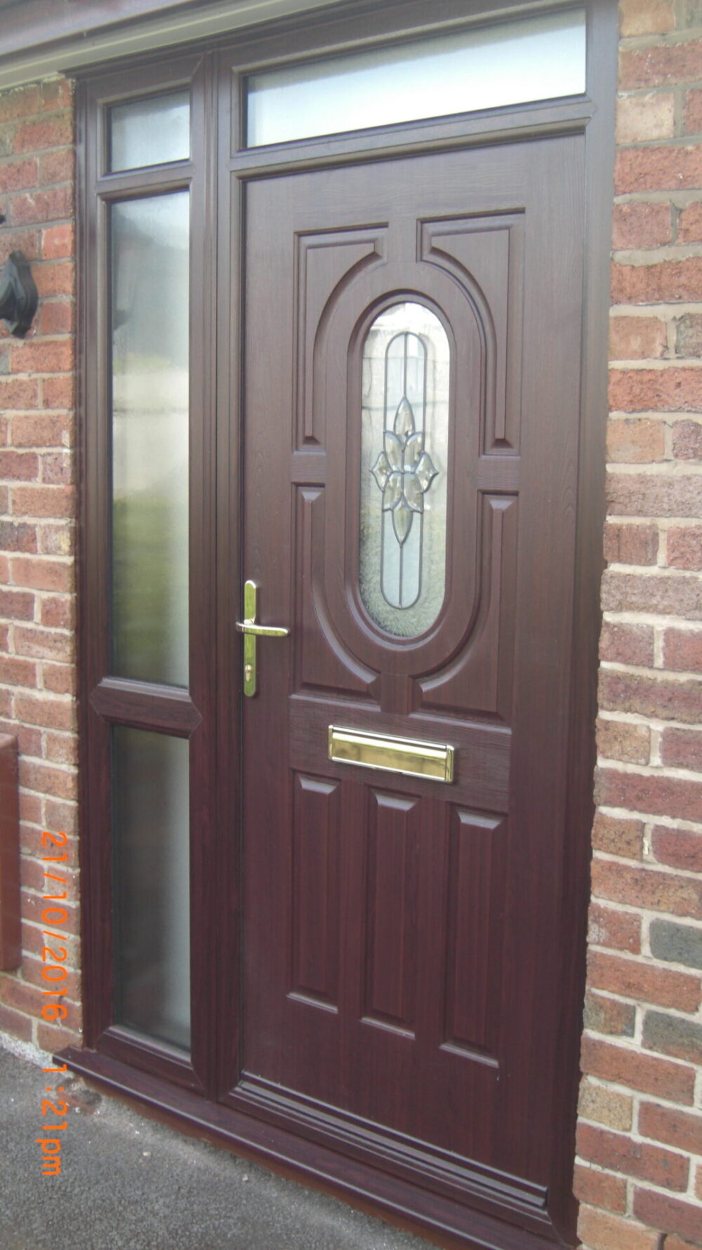 Rosewood Arcacia Rockdoor Composite Door