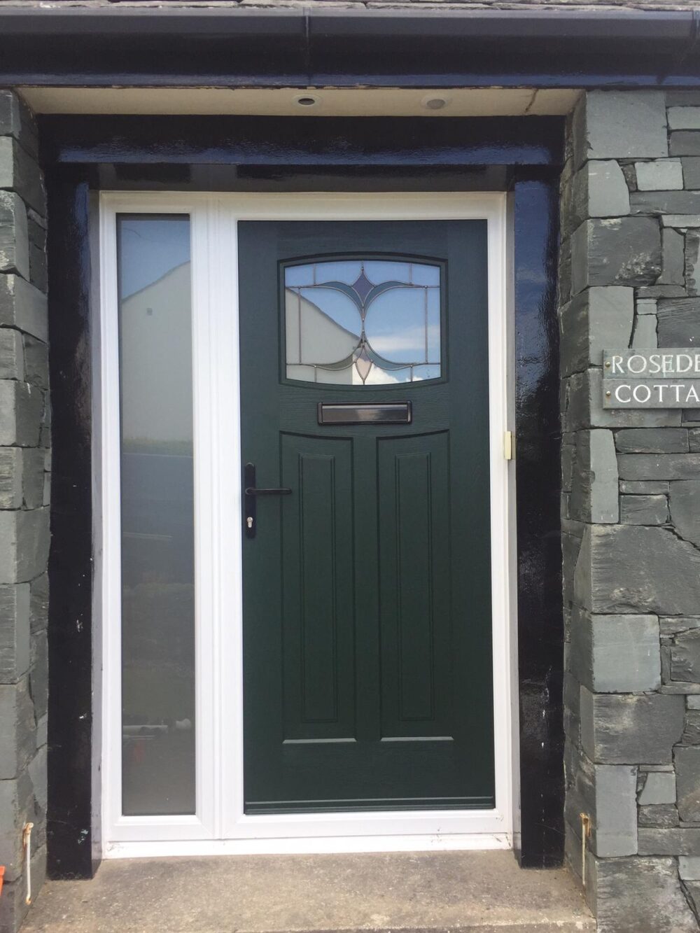 Emerald Green Newark Jubilee Rockdoor Composite Door