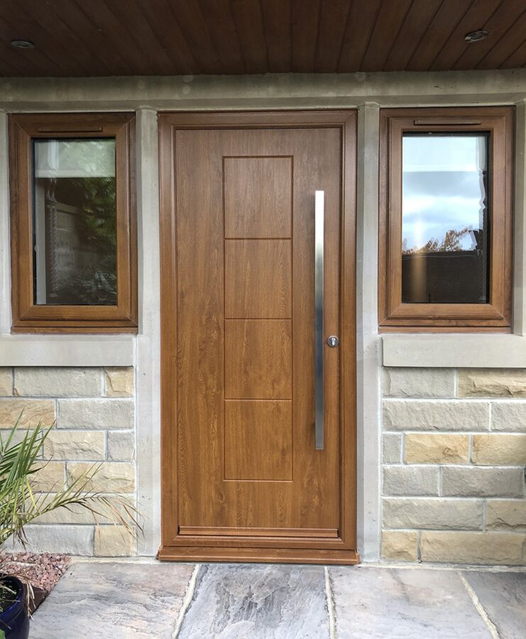 Light Oak Dakota Rockdoor Composite Door