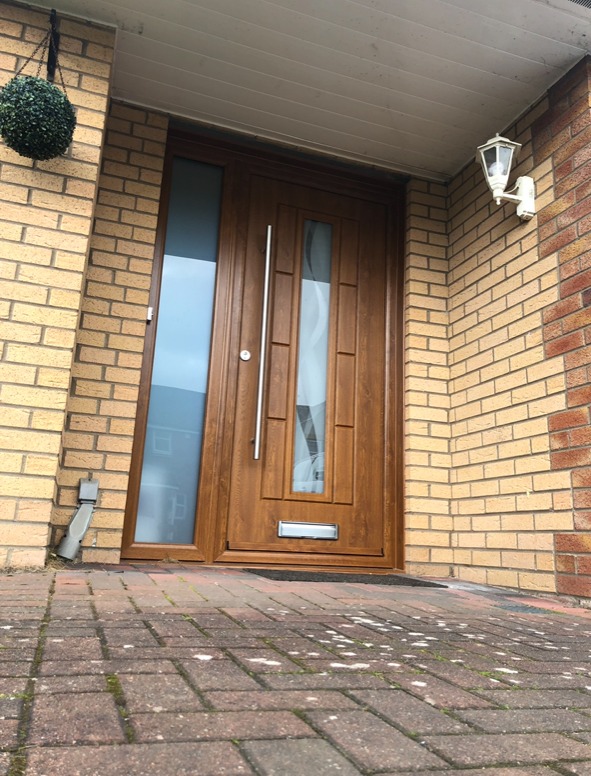 Light Oak Vermont Haze Rockdoor Composite Door
