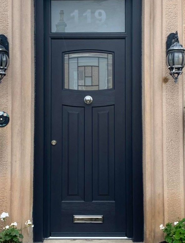 Anthracite Grey Newark Citadel Rockdoor Composite Door