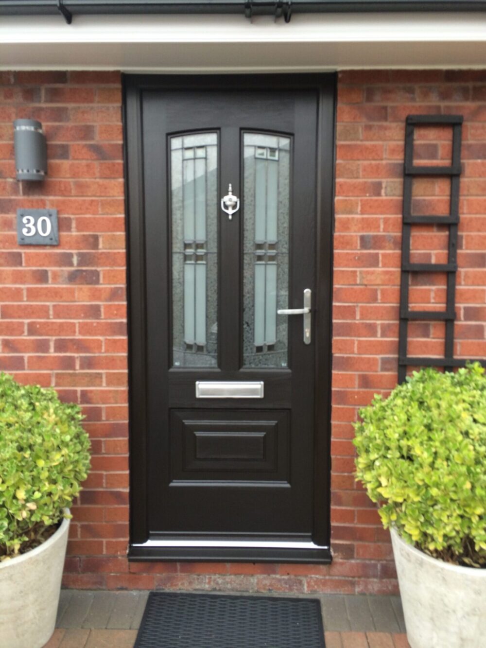 Black Illinois Rockdoor Composite Door