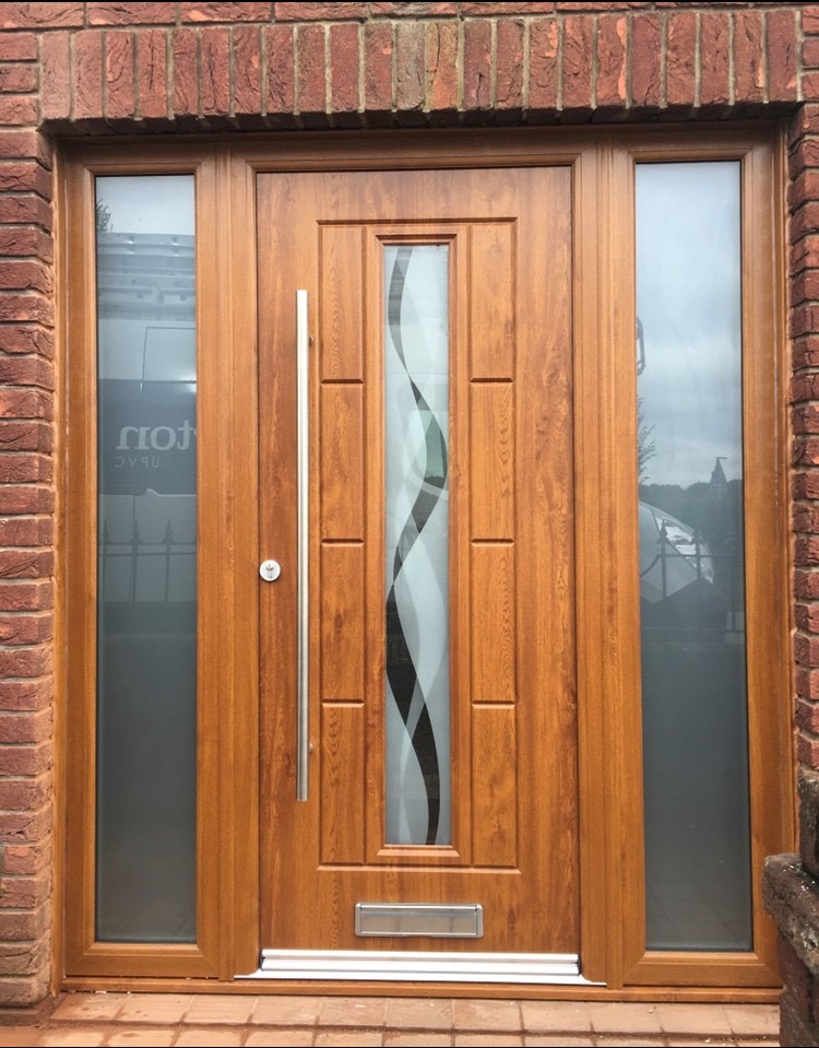 Light Oak Vermont Haze Rockdoor Composite Door
