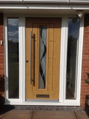 Irish Oak Vermont Haze Rockdoor Composite Door