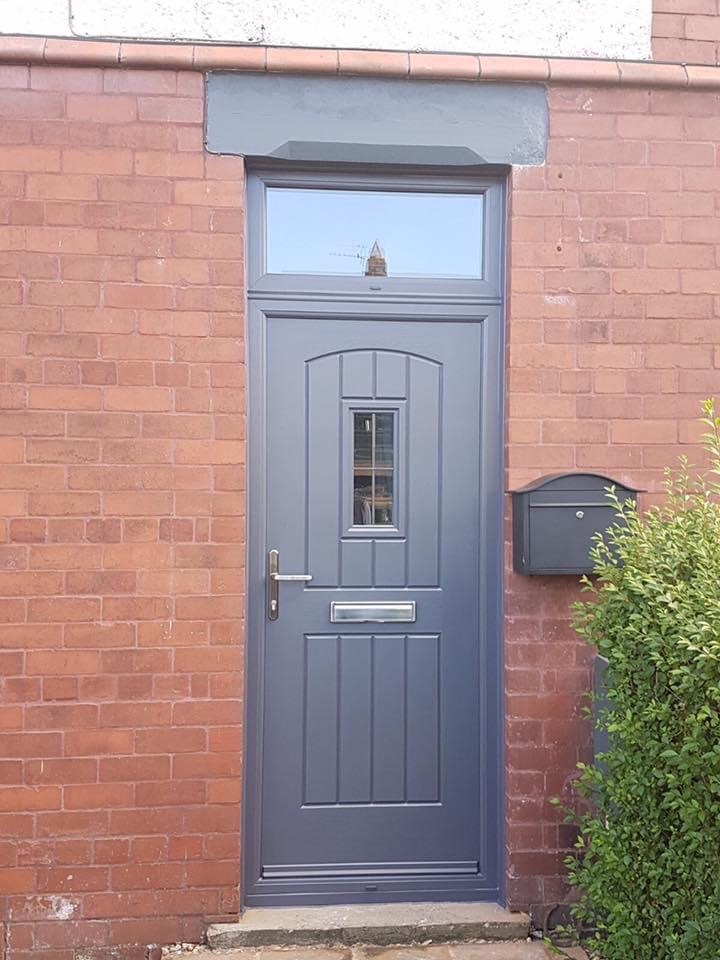 Slate Grey English Cottage Rockdoor Composite Door