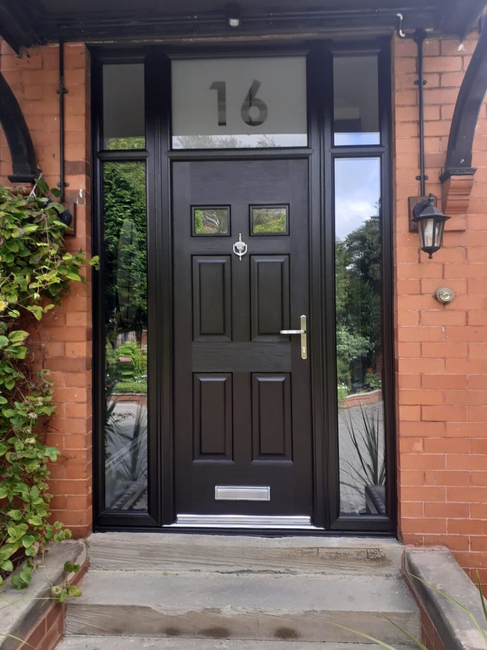 Black Regency Rockdoor Composite Door
