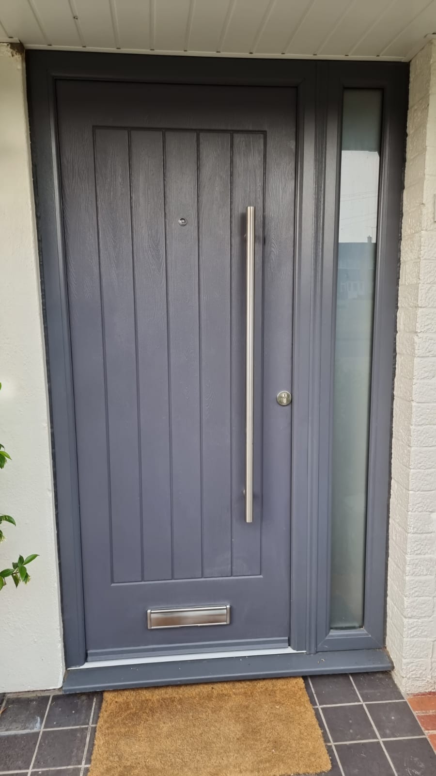 Slate Grey Indiana Rockdoor Composite Door