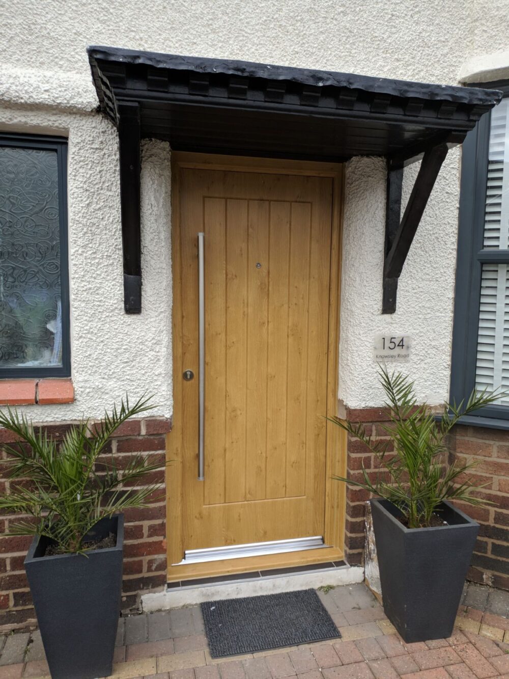 Irish Oak Indiana Rockdoor Composite Door