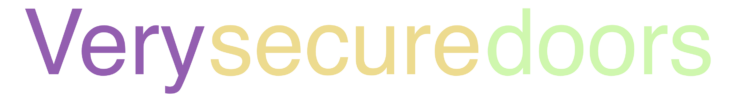 Very Secure Doors Logo