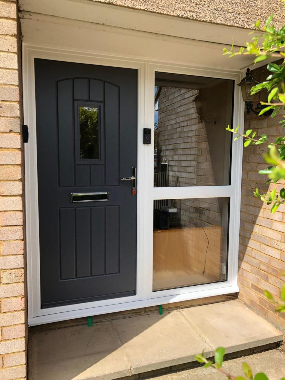 Anthracite Grey English Cottage Rockdoor Composite Door