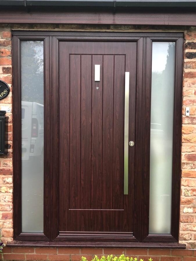 Rosewood Indiana Rockdoor Composite Door