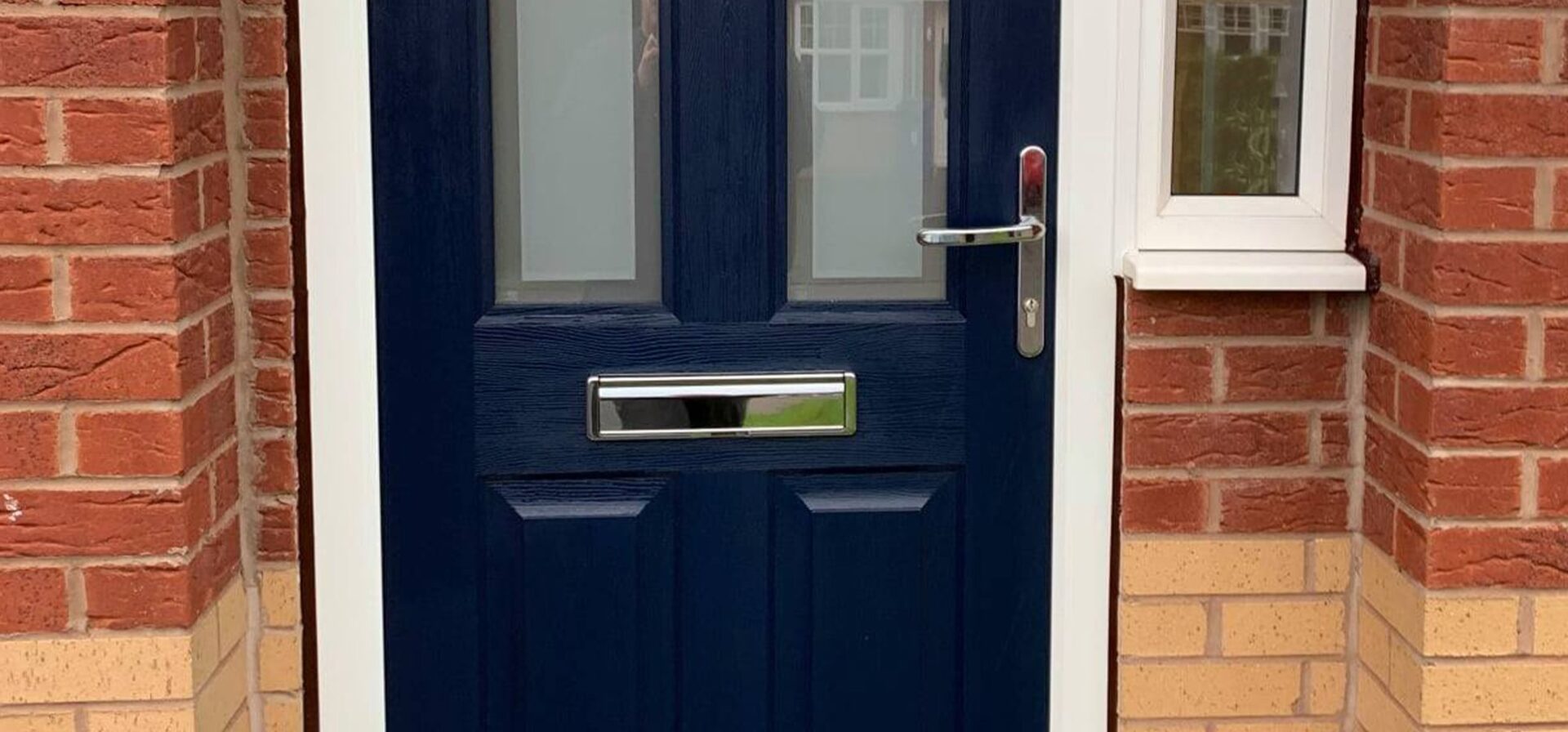Blue Jacobean Rockdoor Composite Door