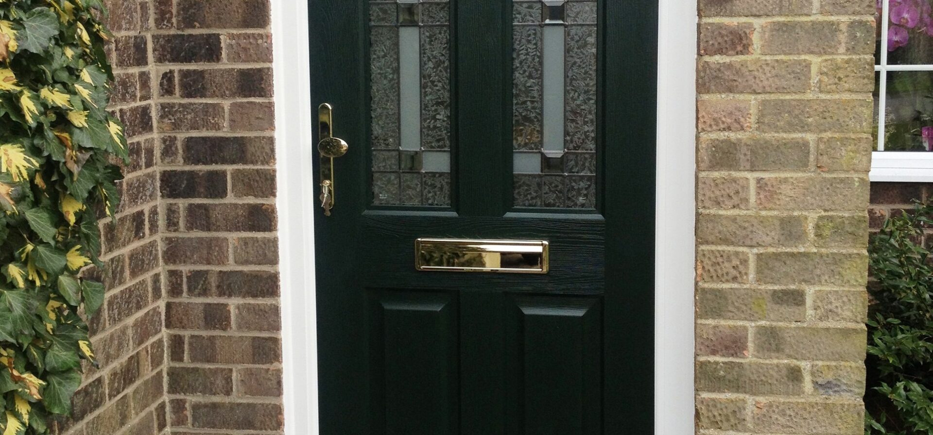 Green Jacobean Rockdoor Composite Door