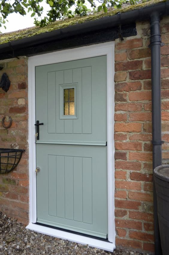 Chartwell Green Stable Spy View Rockdoor Composite Door