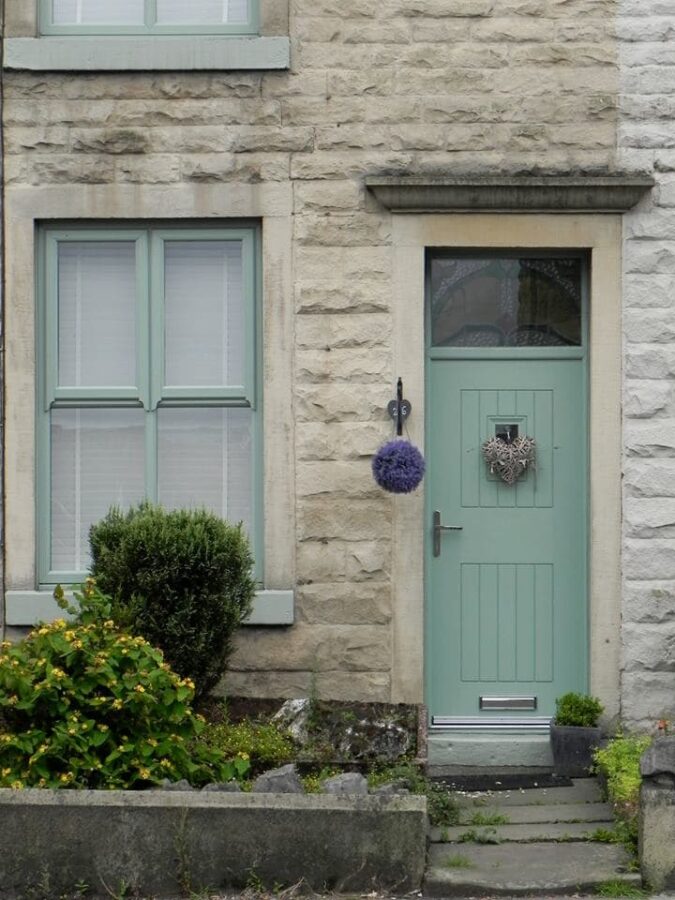 Chartwell Green Cottage Spy View Rockdoor Composite Door
