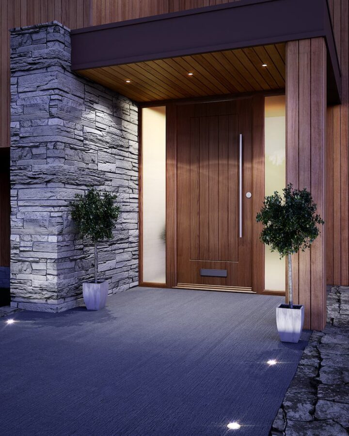 Light Oak Indiana Rockdoor Composite Door