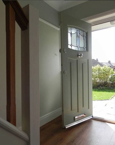 Chartwell Green Newark Lantern Composite Door