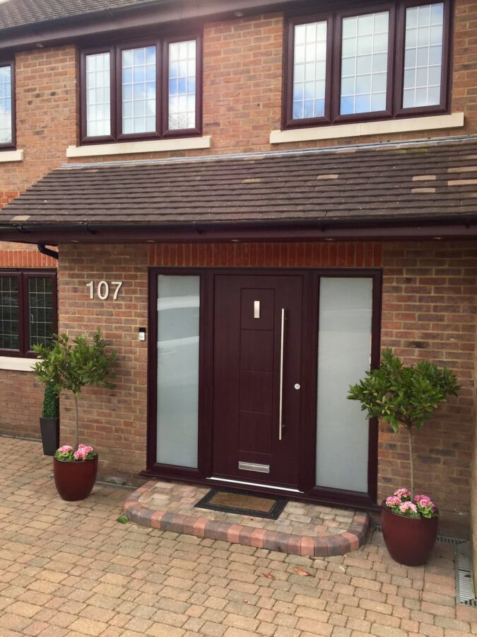 Rosewood Dakota Rockdoor Composite Door