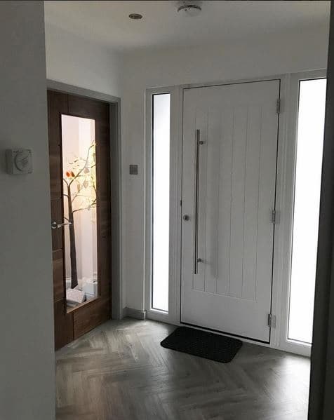 White Indiana Rockdoor Composite Door
