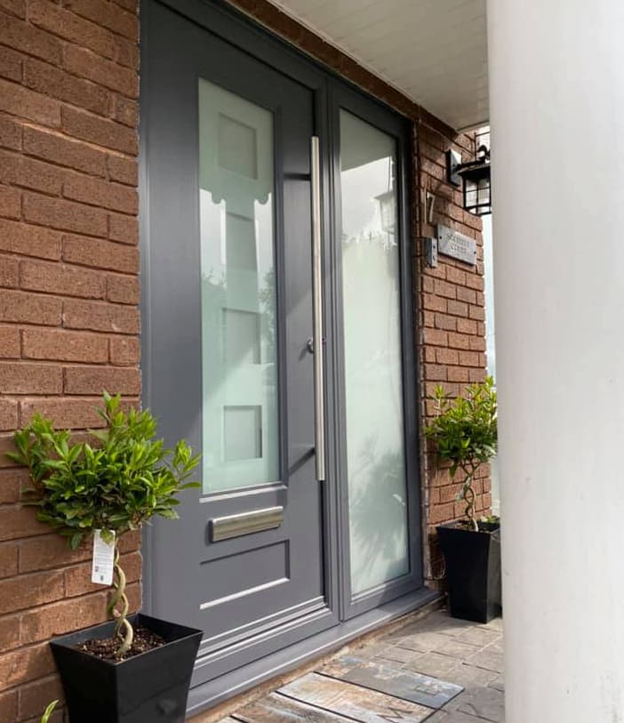Slate Grey Vogue Cube Composite Door