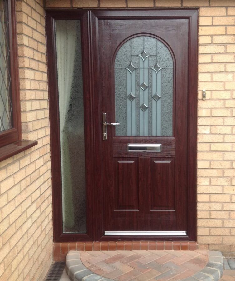 Rosewood Kentucky Rockdoor Composite Door
