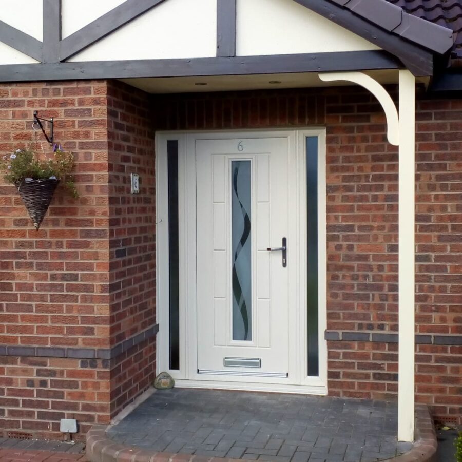 Cream Vermont Haze Rockdoor Composite Door