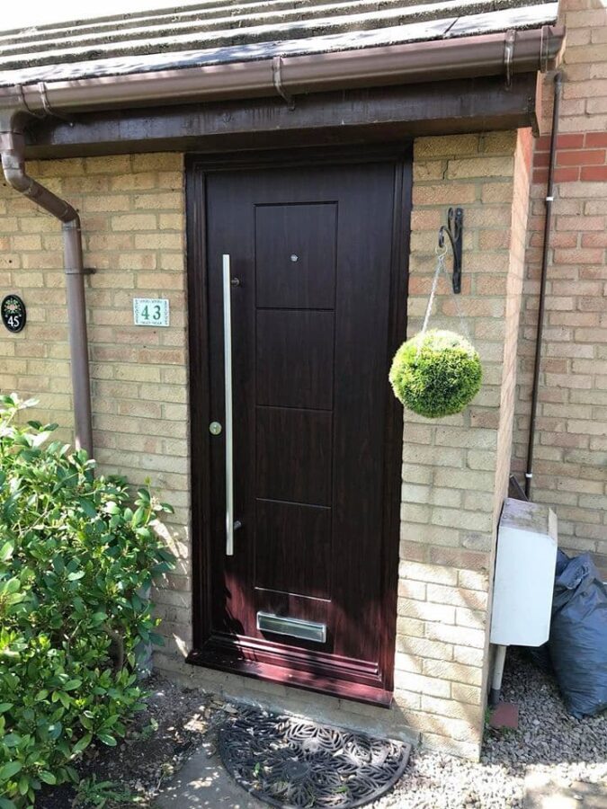 Rosewood Dakota Rockdoor Composite Door