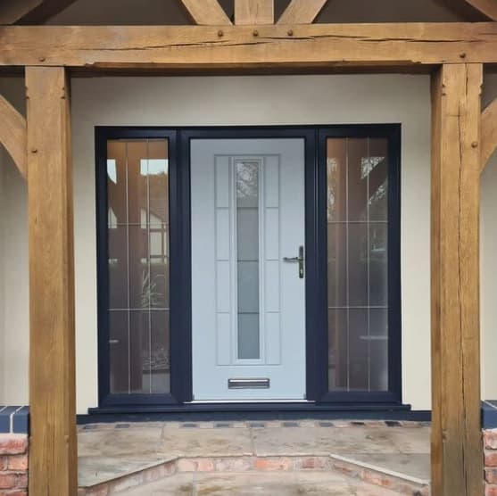 Agate Grey Vermont Continuity Rockdoor Composite Door