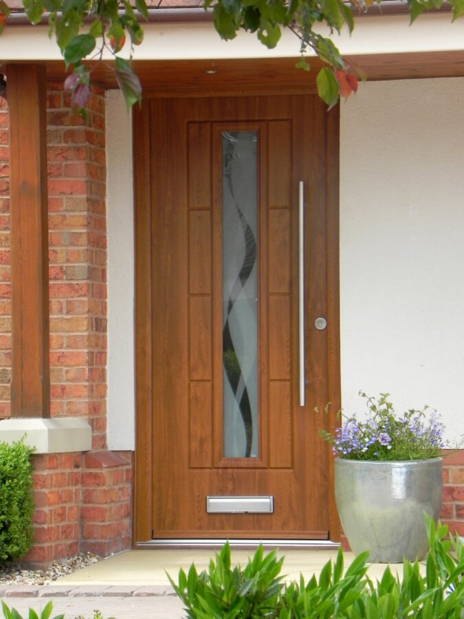 Light Oak Vermont Haze Rockdoor Composite Door