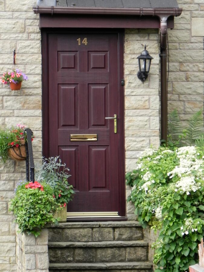 Rosewood Colonial Rockdoor Composite Door