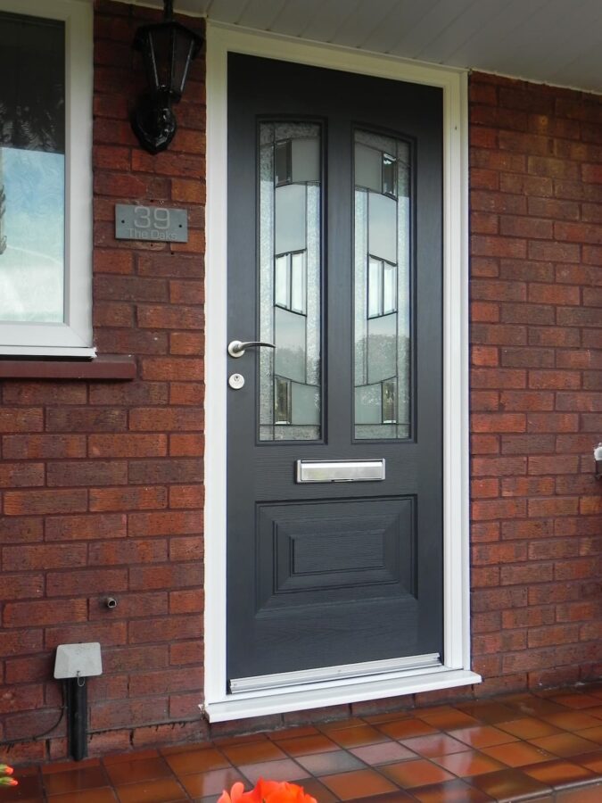 Anthracite Grey Illinois Empire Rockdoor Composite Door